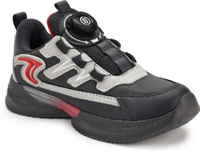 G&D Boys & Girls Slip on Walking Shoes(Grey, 7-8 Years)