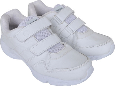 Appalon Boys & Girls Velcro Casual Shoes(White, 10-11 Years)