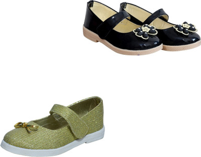 New Collection Girls Velcro Casual Boots(Multicolor, 3-3.5 Years)