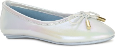 Bubblegummers Girls Slip on Ballerinas(Green)