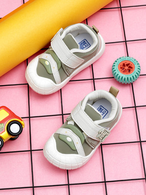 TOMSY CHOICE Boys & Girls Velcro Running Shoes(Green, 20-24 Months)