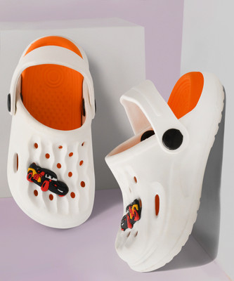 ASRON Boys & Girls Slip on Clogs(White, 2-2.5 years)