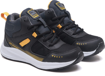 asian Boys Lace Running Shoes(Black, 4 - 5 Years)