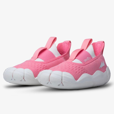 aretto Boys & Girls Slip on Sneakers(Pink, 3-3.5 Years)