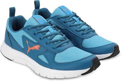 PUMA Boys & Girls Lace Sneakers(Blue, 11-12 Years)