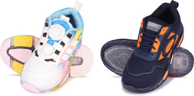 New Oranie Boys Slip on Casual Boots(Pink)