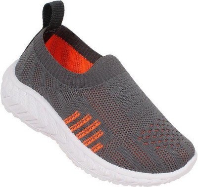 Fitstep Boys Slip on Running Shoes(Dark Blue, 3 to 3.5 Years)