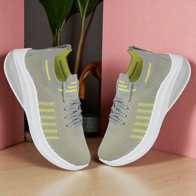Free Kicks Boys Lace Sneakers(Grey, 11 - 11.5 Years)