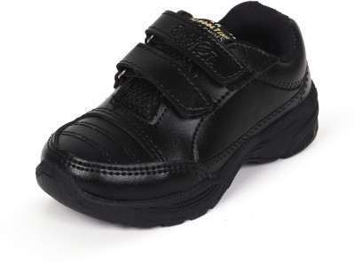 action Boys Velcro Casual Boots(Black)