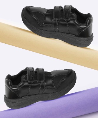 BUNNIES Boys & Girls Velcro Walking Shoes(Black)
