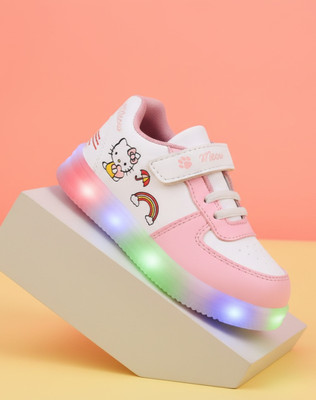 JOSMOS Boys Velcro Sneakers(Green, 18-24 MONTHS)