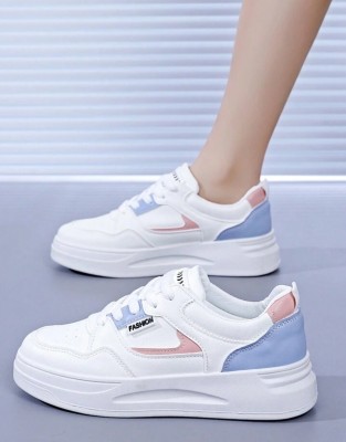 Shozie Girls Lace Sneakers(White)