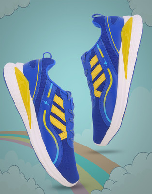 Sparx Boys Lace Running Shoes(Light Blue, 9-10 Yrs)