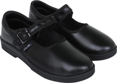 Appalon Boys & Girls Buckle Casual Shoes(Black, 13-14 Years)