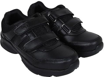 Appalon Boys & Girls Velcro Casual Shoes(Black, 8-9 Years)