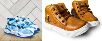 gigahertz Boys & Girls Lace Sneakers(Tan, 4 - 4.5 years)