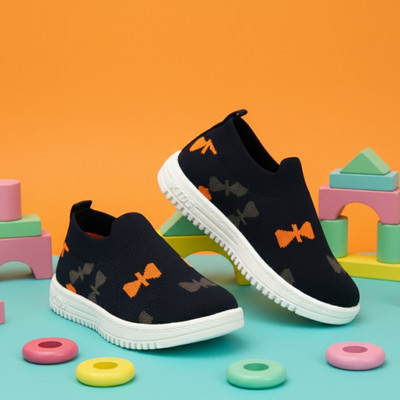 jootiyapa Boys Slip on Sneakers(Blue, 2.5-3 Years)