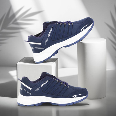 K-Footlance Casual Sneakers White Outdoor Shoes For Boys And Men Sneakers For Men Sneakers For Men(Navy , 7)