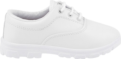 Pu-Pine Boys Lace Derby Shoes(White, 20-24 Months)