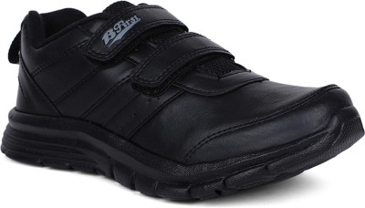 Bata Boys Velcro Sneakers(Black)