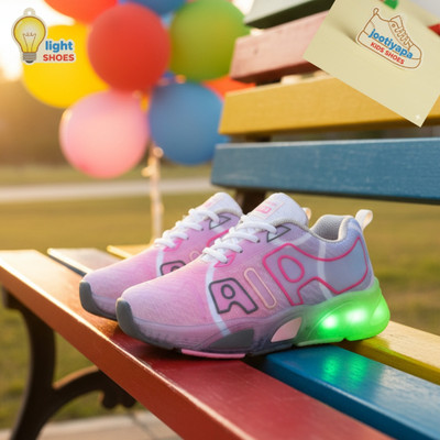 jootiyapa Boys & Girls Lace Sneakers(Pink, 3.5-4-Years)
