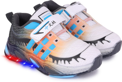 ABN Boys & Girls Lace Running Shoes(Multicolor)
