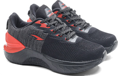 asian Boys Lace Sneakers(Black, 10-11 Years)