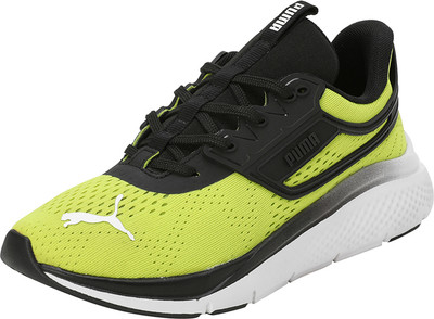 PUMA Boys & Girls Drawstring Sneakers(Green, 10-11 Years)