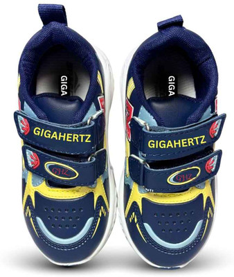 gigahertz Boys & Girls Velcro Running Shoes(Blue, 2 - 2.5 years)