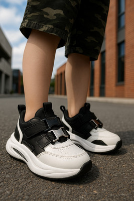 ZNSROYAL Boys & Girls Velcro Sneakers(Blue, 18 -24 MONTHS)