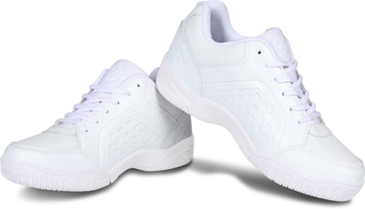NIVIA Boys & Girls Lace Running Shoes(White, 14-15 Years)