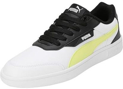 PUMA Boys & Girls Lace Sneakers(White, 9 - 10 Years)