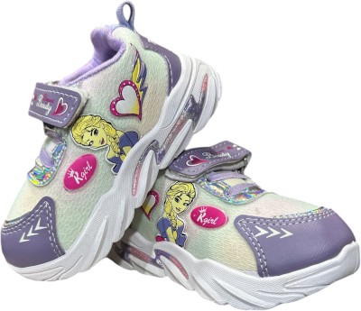 ZNSROYAL Girls Velcro Casual Shoes(Multicolor, 2-2.5 YEARS)