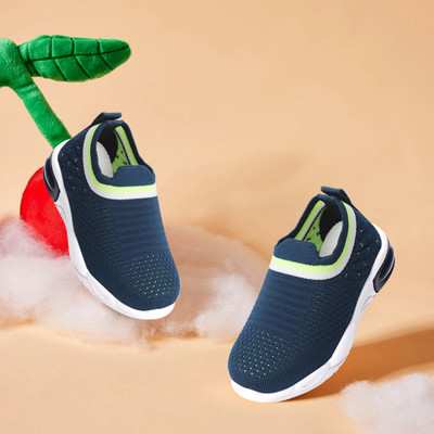 TOMSY CHOICE Boys & Girls Slip on Walking Shoes(Blue, 3-3.5 Years)