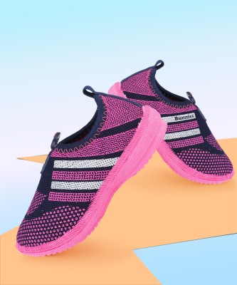 BUNNIES Girls Slip on Sneakers(Pink)