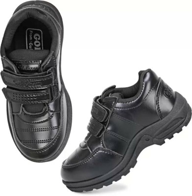 Trendmode Boys & Girls Velcro Casual Shoes(Black)
