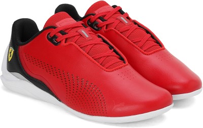 PUMA Ferrari Drift Cat Decima Jr Boys & Girls Lace Sneakers(Red)