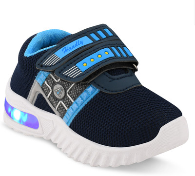 handly collection Boys & Girls Velcro Sneakers(Blue, 3-3.5 YRS)