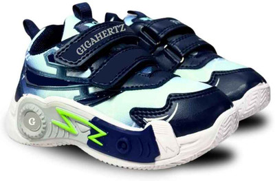 gigahertz Boys & Girls Drawstring Sneakers(Dark Green, 4 - 4.5 years)