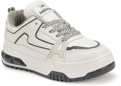 G&D Boys & Girls Lace Sneakers(White, 8-9 Years)