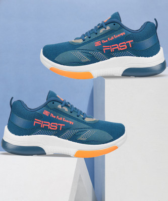 World Wear Footwear Boys Lace Running Shoes(Blue, 10.5-11 YEARS)