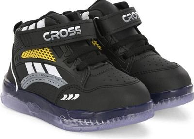 jootiyapa Boys & Girls Lace Walking Shoes(Black, 4-4.5 YEARS)