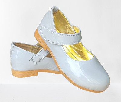 NEWLATESTGOODLOOKING & PERFECTFEELING WITH DEVICE Girls Velcro Ballerinas(White, 10-12 year)