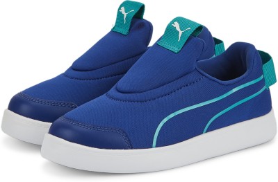 PUMA Boys & Girls Slip on Sneakers(Blue)