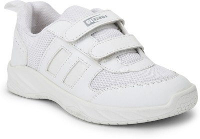 LIBERTY Boys & Girls Velcro Sneakers(White)