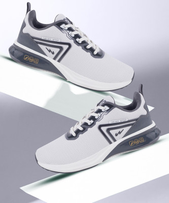 CAMPUS Boys & Girls Lace Running Shoes(White, 9 - 10 Years)