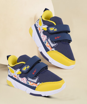 CAMPUS Boys & Girls Velcro Sneakers(Blue, 4 - 5 Years)