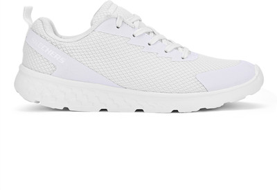 Skechers Boys Lace Running Shoes(White, 9 to 10 yrs)