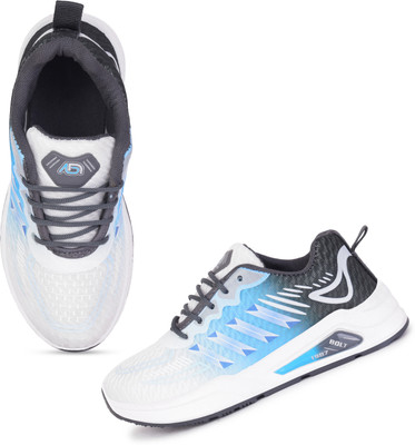 DRACKFOOT Boys & Girls Lace Running Shoes(Blue, 5-5.5 Years)