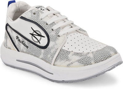 Fresh1947Feet Boys & Girls Velcro Sneakers(Grey, 9-10)